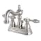 Kingston Brass KS1608TAL 4" Centerset Bathroom Faucet, Brushed Nickel KS1608TAL - alternate 1